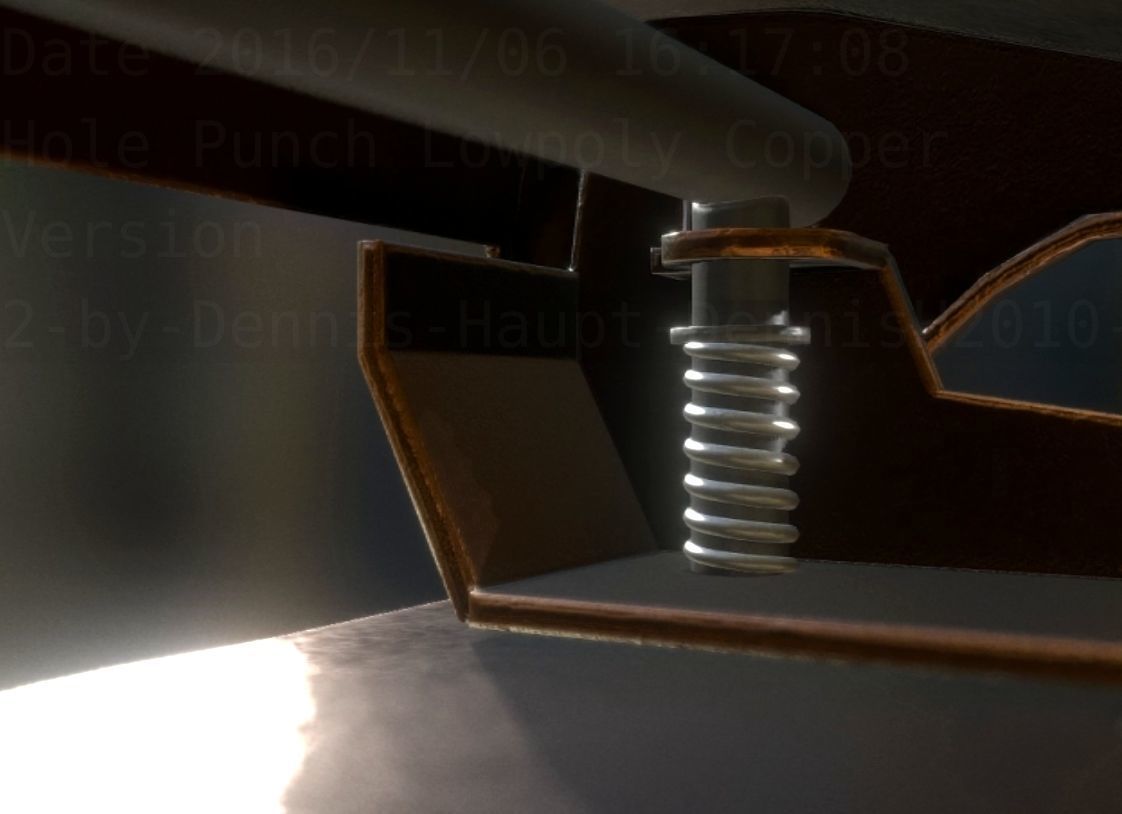 Hole Punch Pack Rigged And Animated  - Gameready - PBR Low-poly 3D model_256