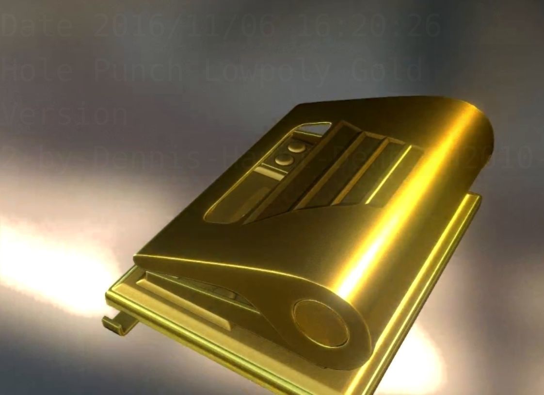 Hole Punch Pack Rigged And Animated  - Gameready - PBR Low-poly 3D model_188