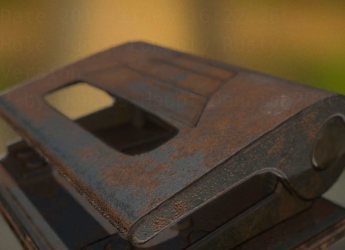 Hole Punch Pack Rigged And Animated  - Gameready - PBR Low-poly 3D model_317