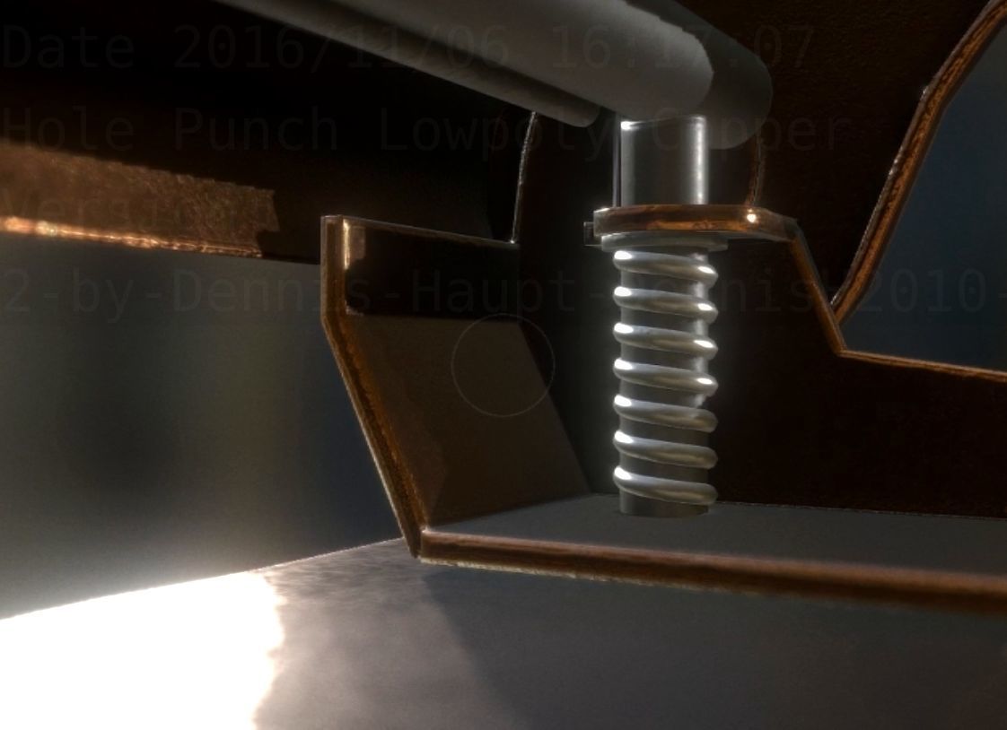 Hole Punch Pack Rigged And Animated  - Gameready - PBR Low-poly 3D model_224