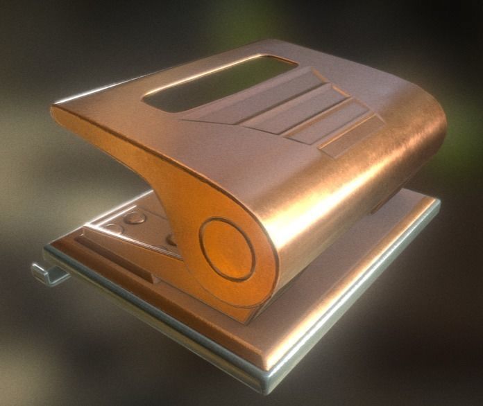 Hole Punch Pack Rigged And Animated  - Gameready - PBR Low-poly 3D model_14