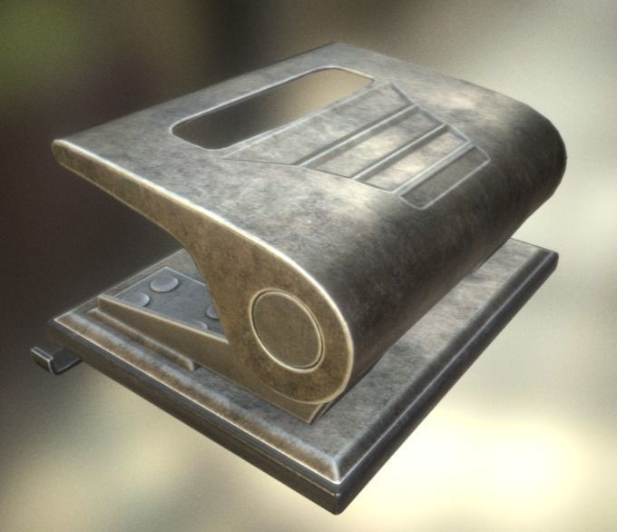 Hole Punch Pack Rigged And Animated  - Gameready - PBR Low-poly 3D model_15