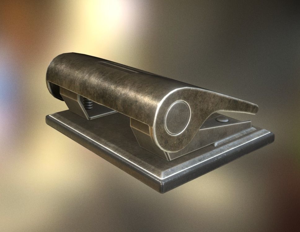 Hole Punch Pack Rigged And Animated  - Gameready - PBR Low-poly 3D model_306