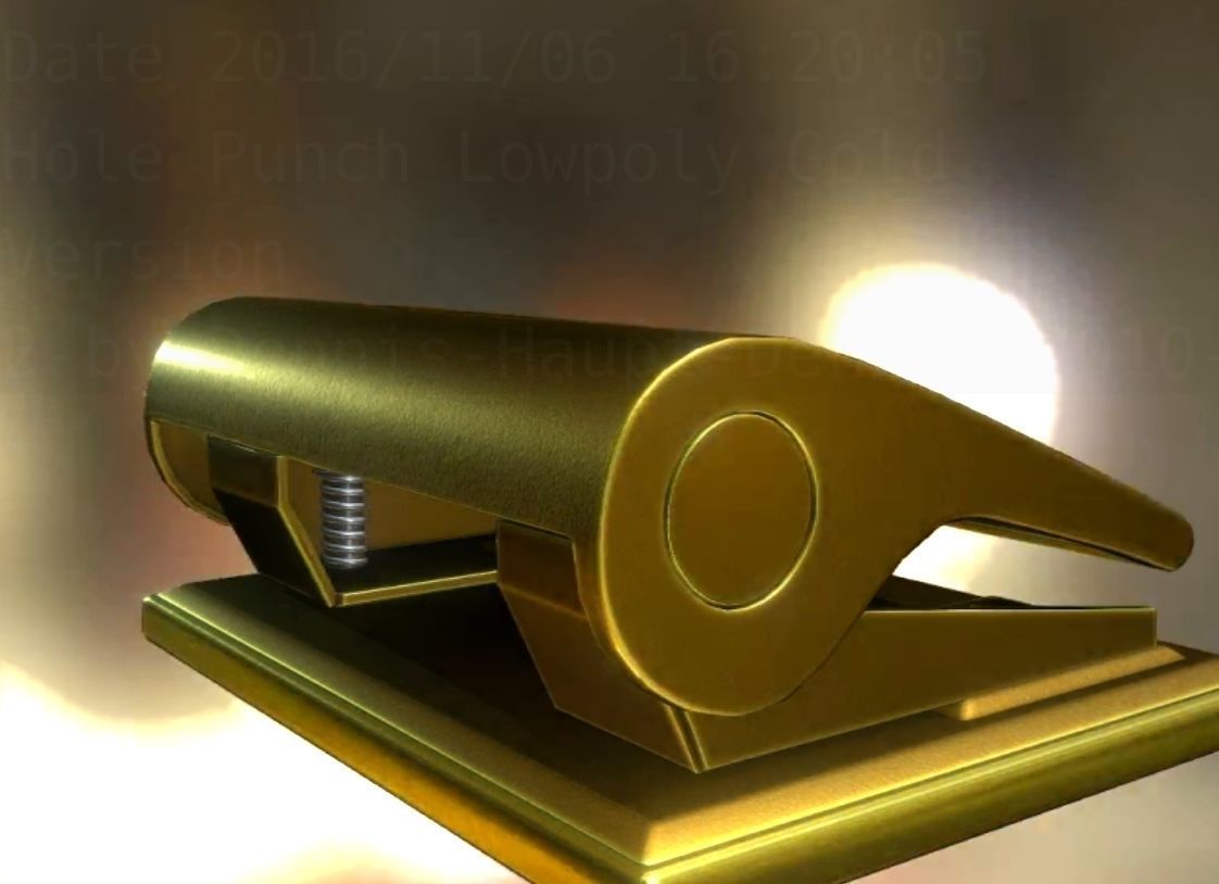 Hole Punch Pack Rigged And Animated  - Gameready - PBR Low-poly 3D model_78