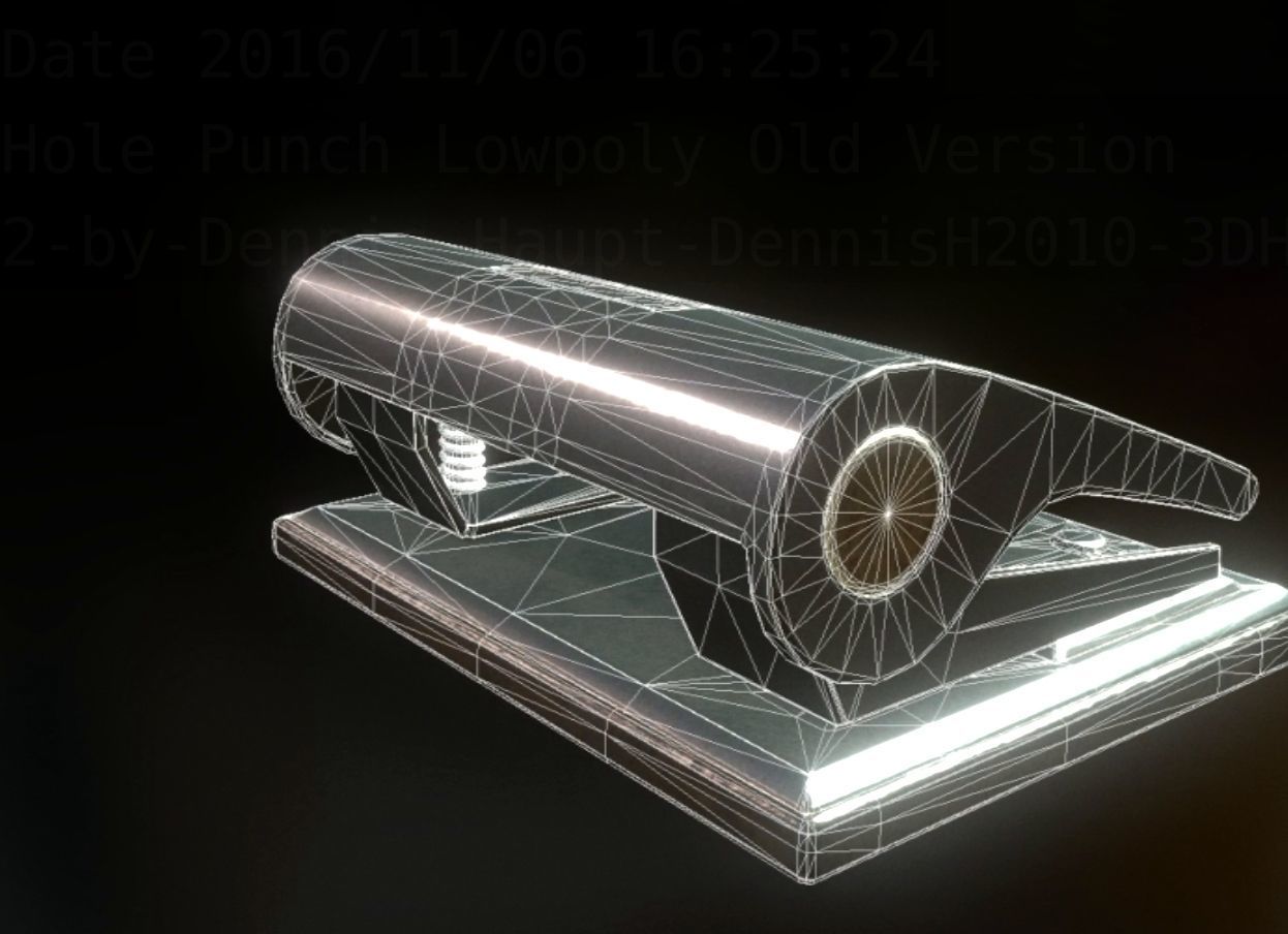 Hole Punch Pack Rigged And Animated  - Gameready - PBR Low-poly 3D model_103