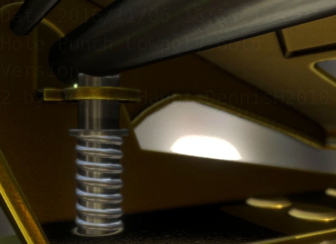 Hole Punch Pack Rigged And Animated  - Gameready - PBR Low-poly 3D model_69