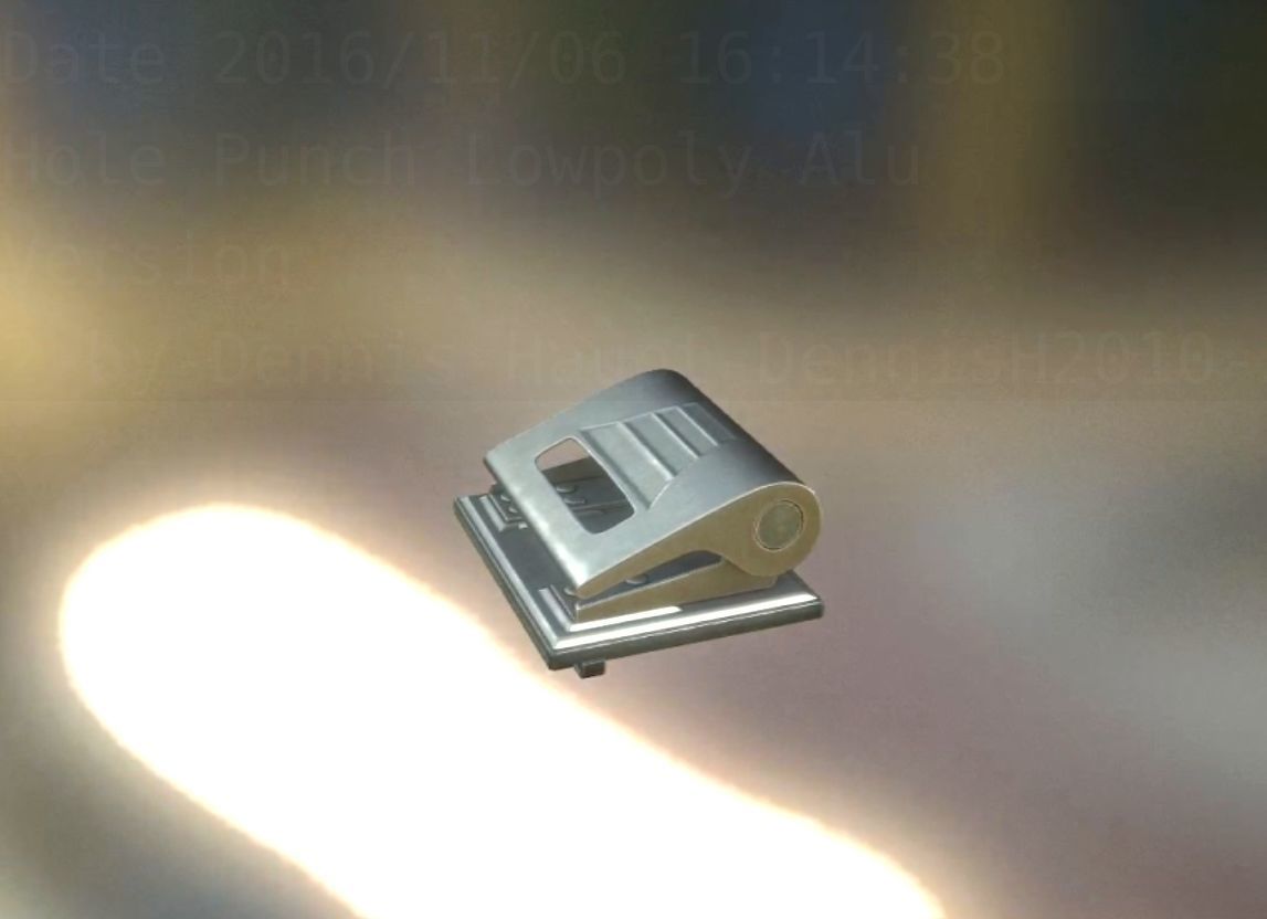 Hole Punch Pack Rigged And Animated  - Gameready - PBR Low-poly 3D model_85