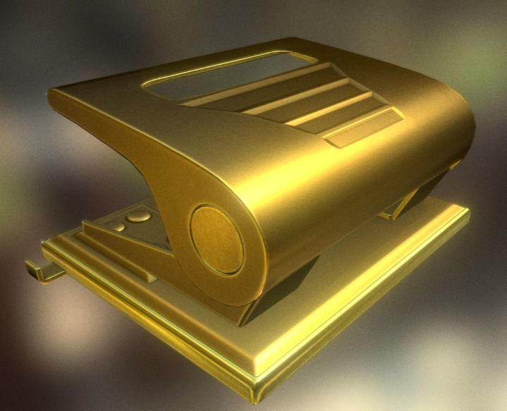 Hole Punch Pack Rigged And Animated  - Gameready - PBR Low-poly 3D model_11