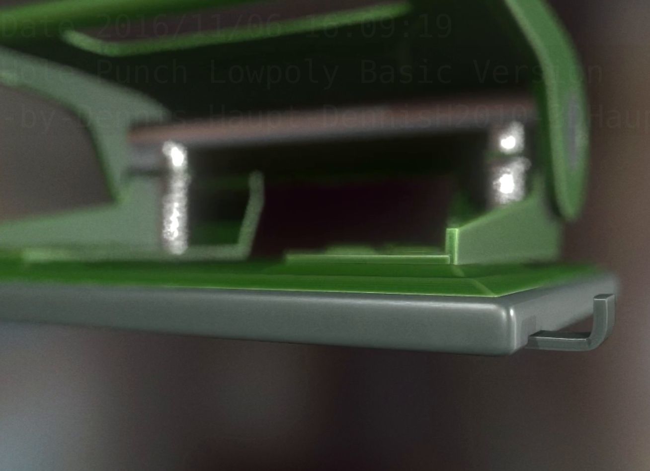 Hole Punch Pack Rigged And Animated  - Gameready - PBR Low-poly 3D model_122