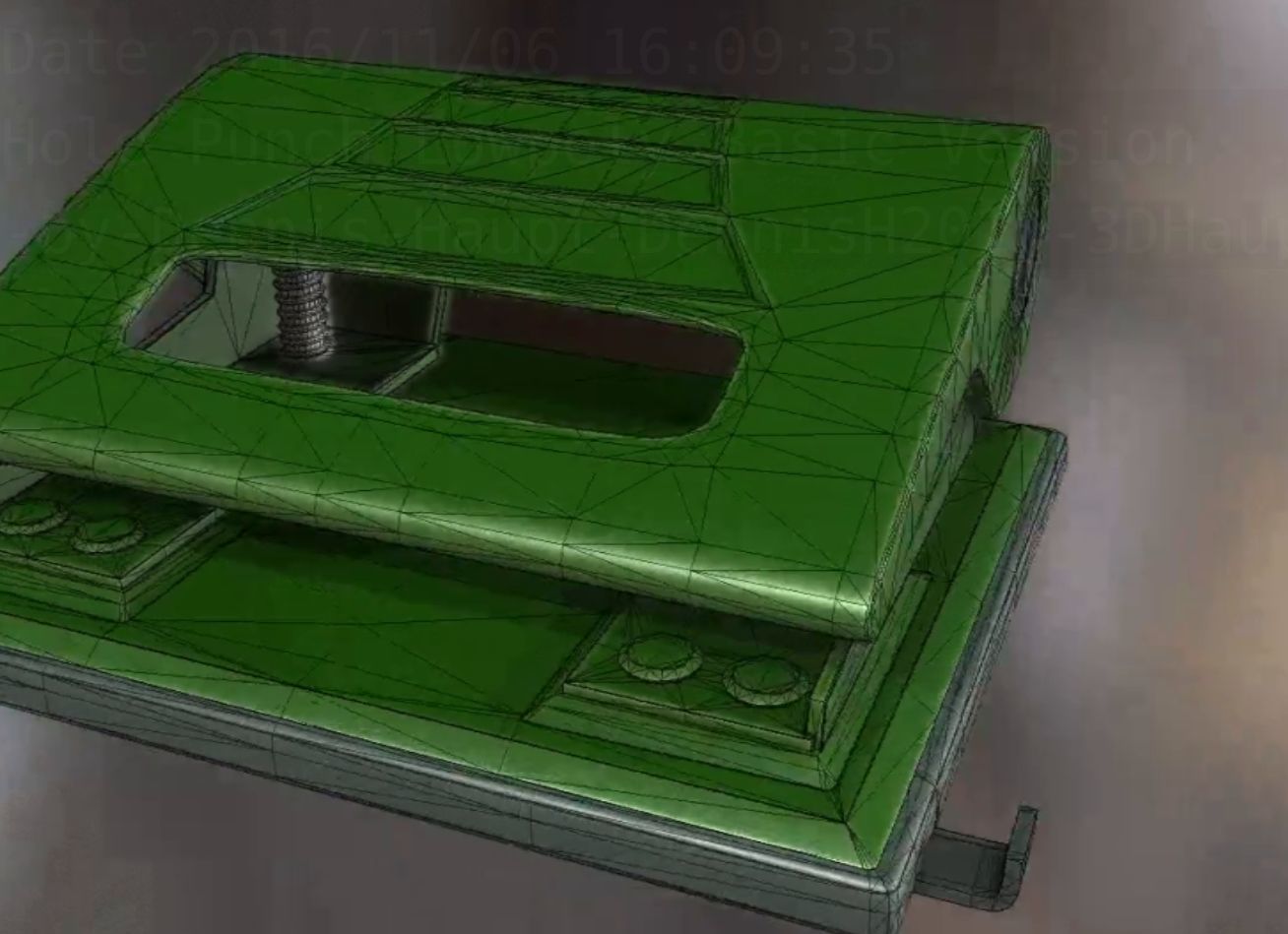 Hole Punch Pack Rigged And Animated  - Gameready - PBR Low-poly 3D model_275