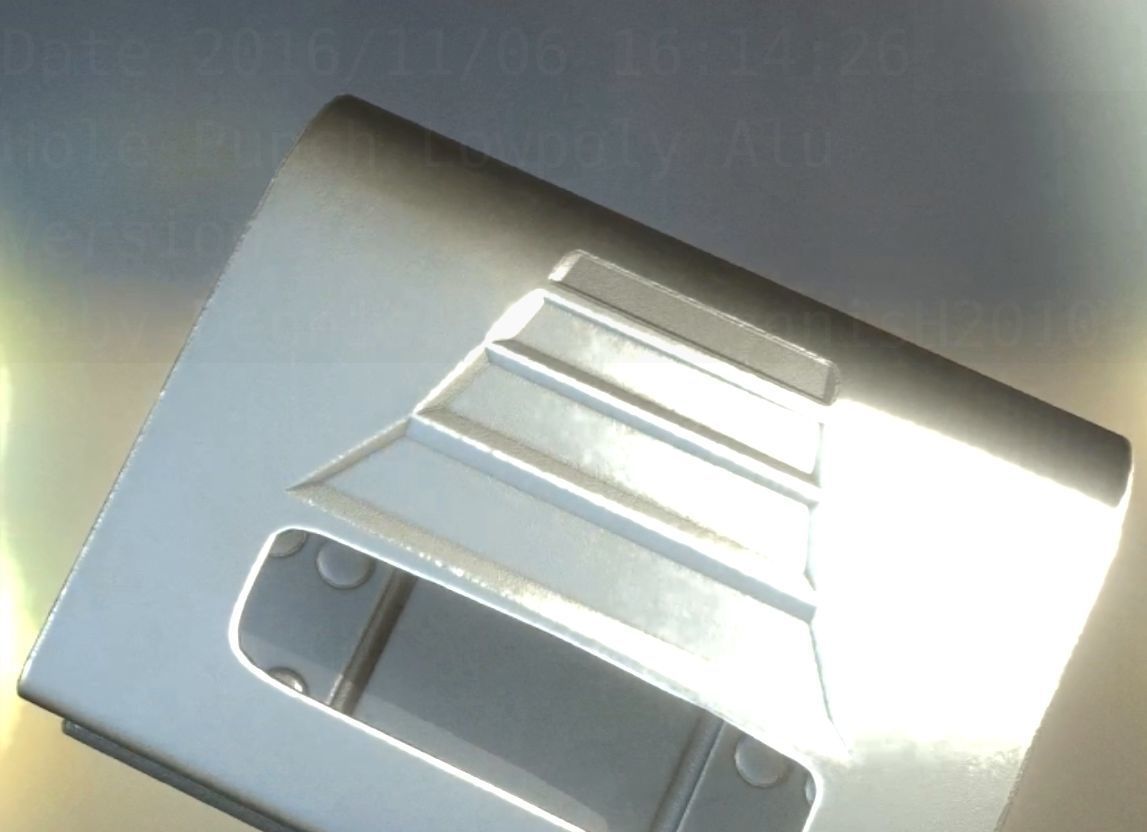 Hole Punch Pack Rigged And Animated  - Gameready - PBR Low-poly 3D model_346