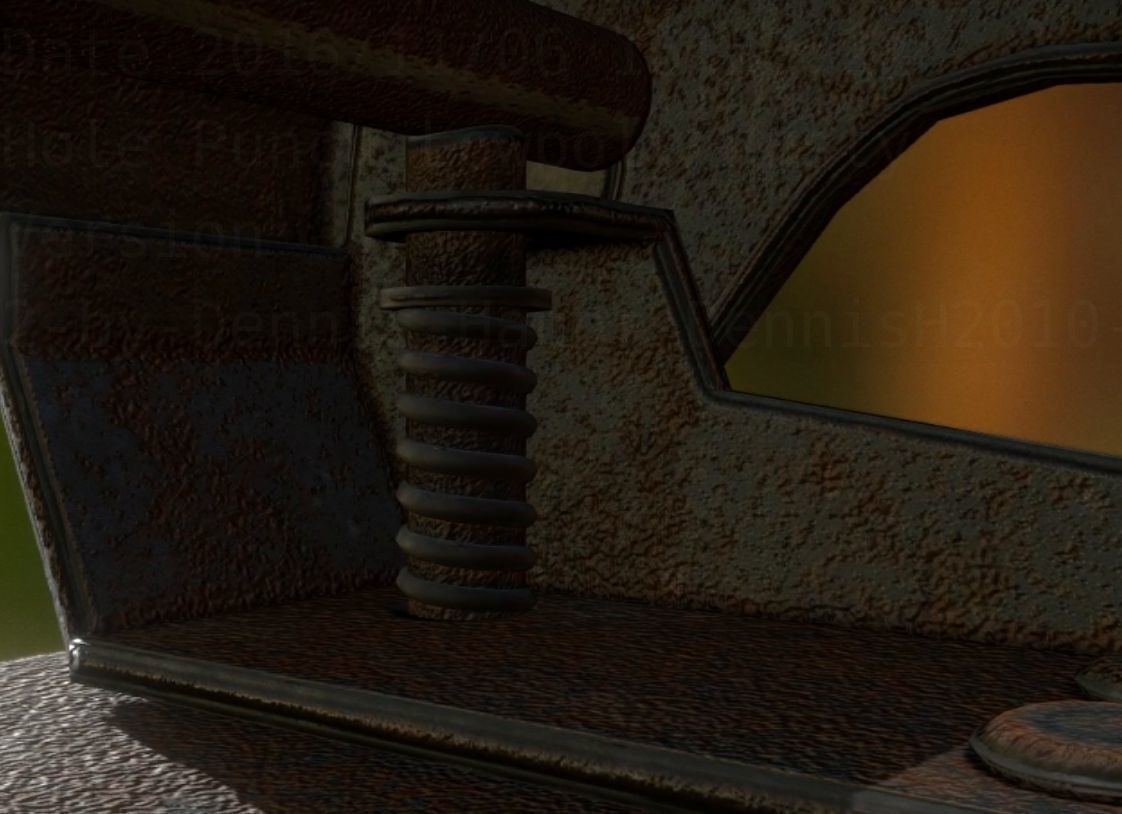 Hole Punch Pack Rigged And Animated  - Gameready - PBR Low-poly 3D model_360