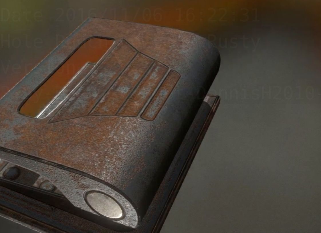 Hole Punch Pack Rigged And Animated  - Gameready - PBR Low-poly 3D model_308