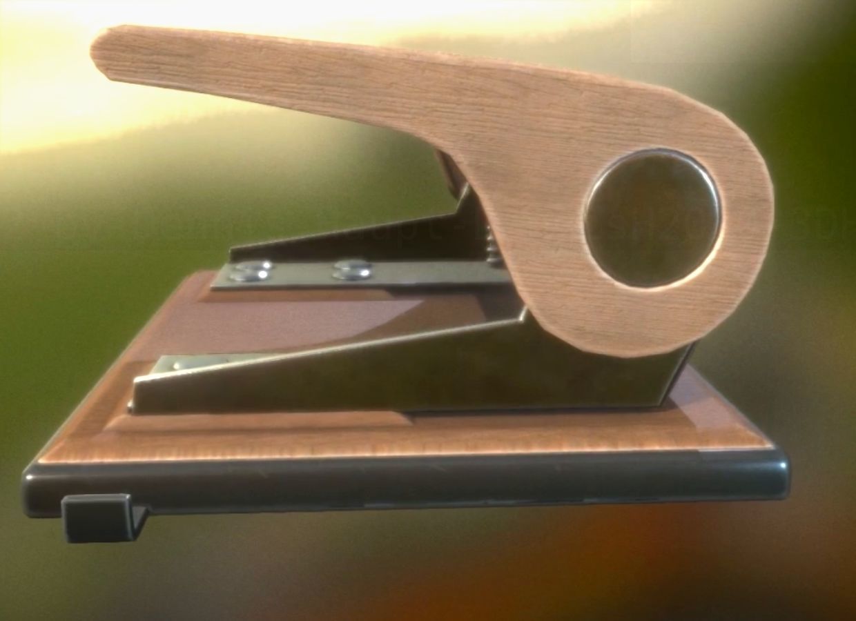 Hole Punch Pack Rigged And Animated  - Gameready - PBR Low-poly 3D model_196