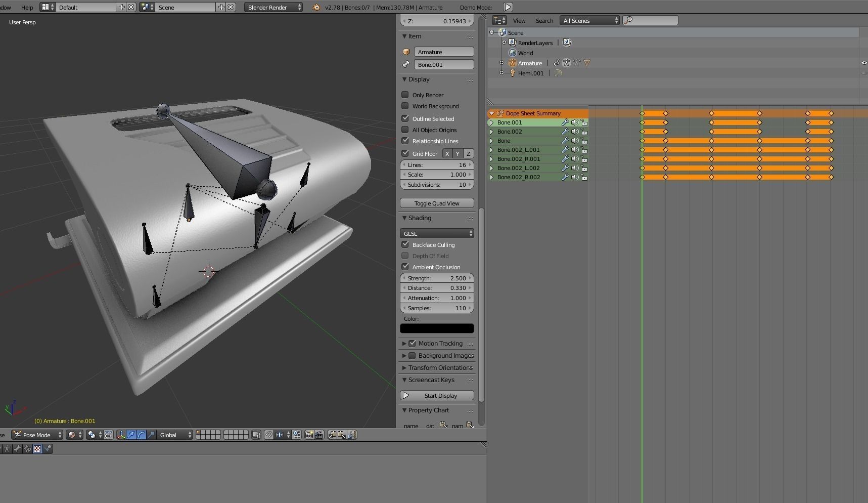 Hole Punch Pack Rigged And Animated  - Gameready - PBR Low-poly 3D model_6