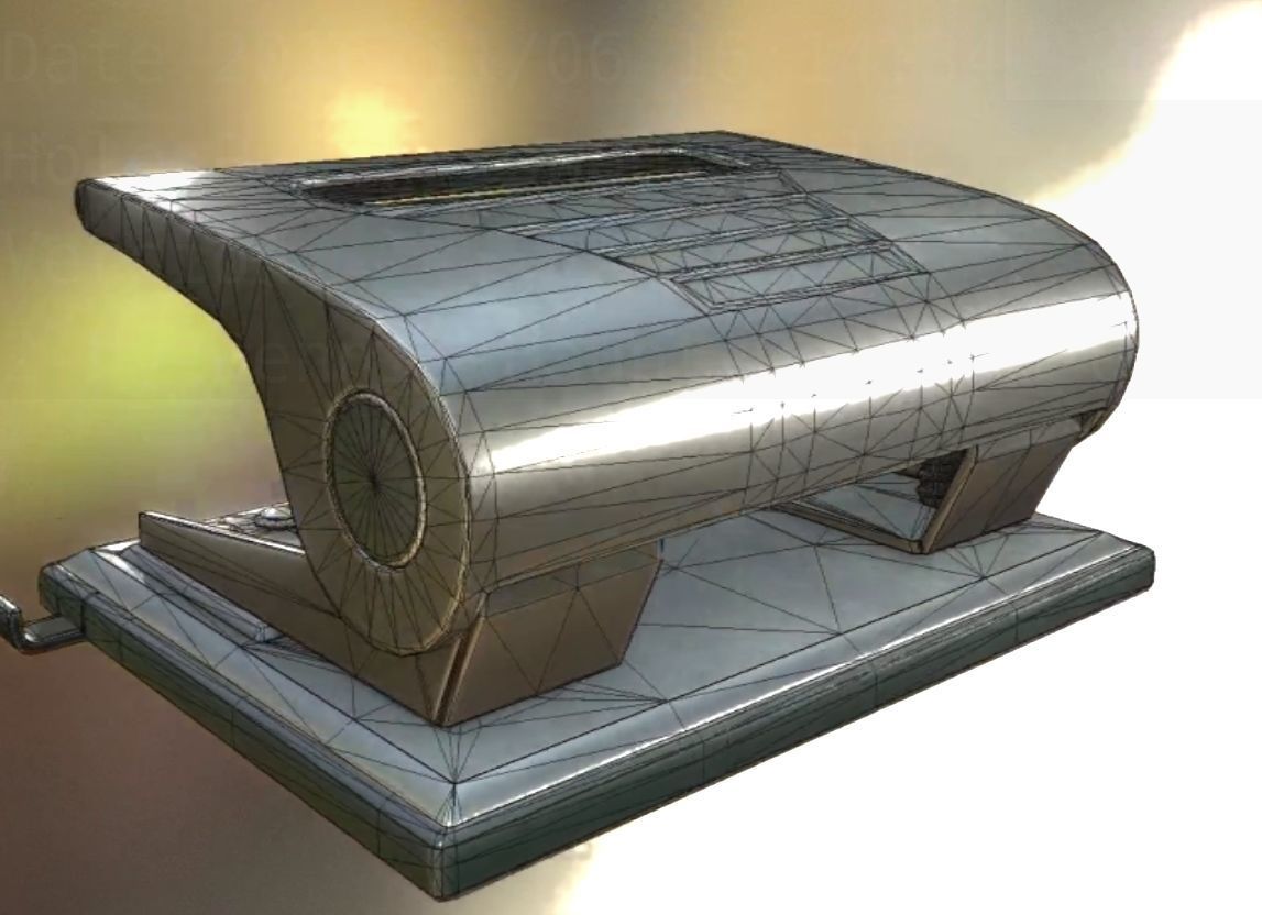 Hole Punch Pack Rigged And Animated  - Gameready - PBR Low-poly 3D model_268