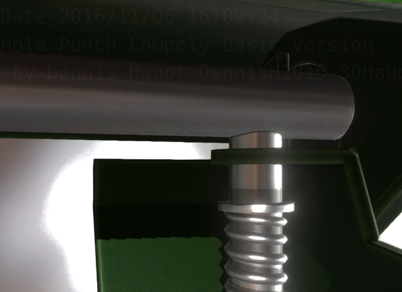 Hole Punch Pack Rigged And Animated  - Gameready - PBR Low-poly 3D model_62