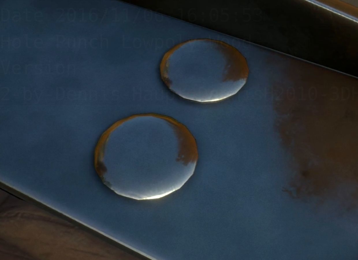 Hole Punch Pack Rigged And Animated  - Gameready - PBR Low-poly 3D model_372