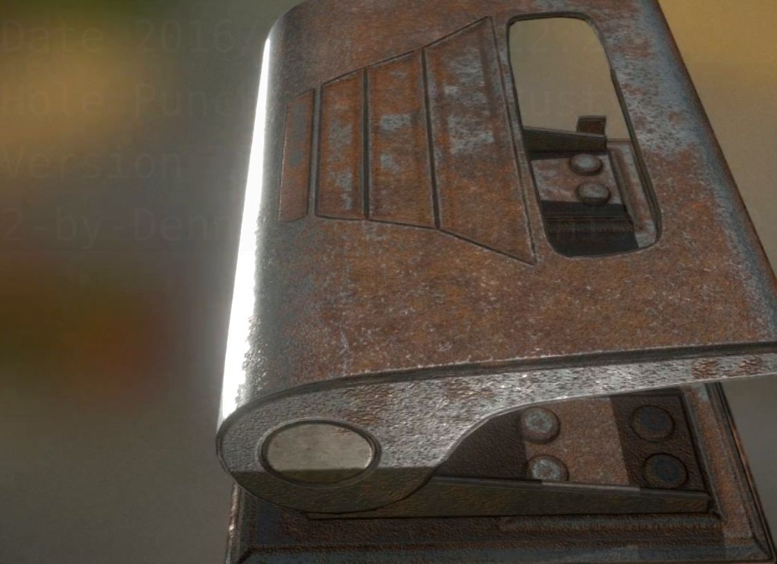 Hole Punch Pack Rigged And Animated  - Gameready - PBR Low-poly 3D model_124