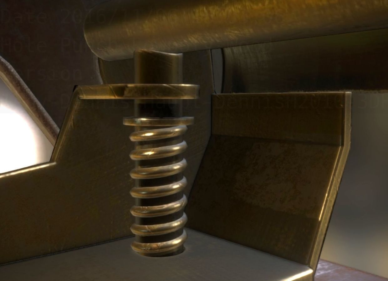 Hole Punch Pack Rigged And Animated  - Gameready - PBR Low-poly 3D model_243