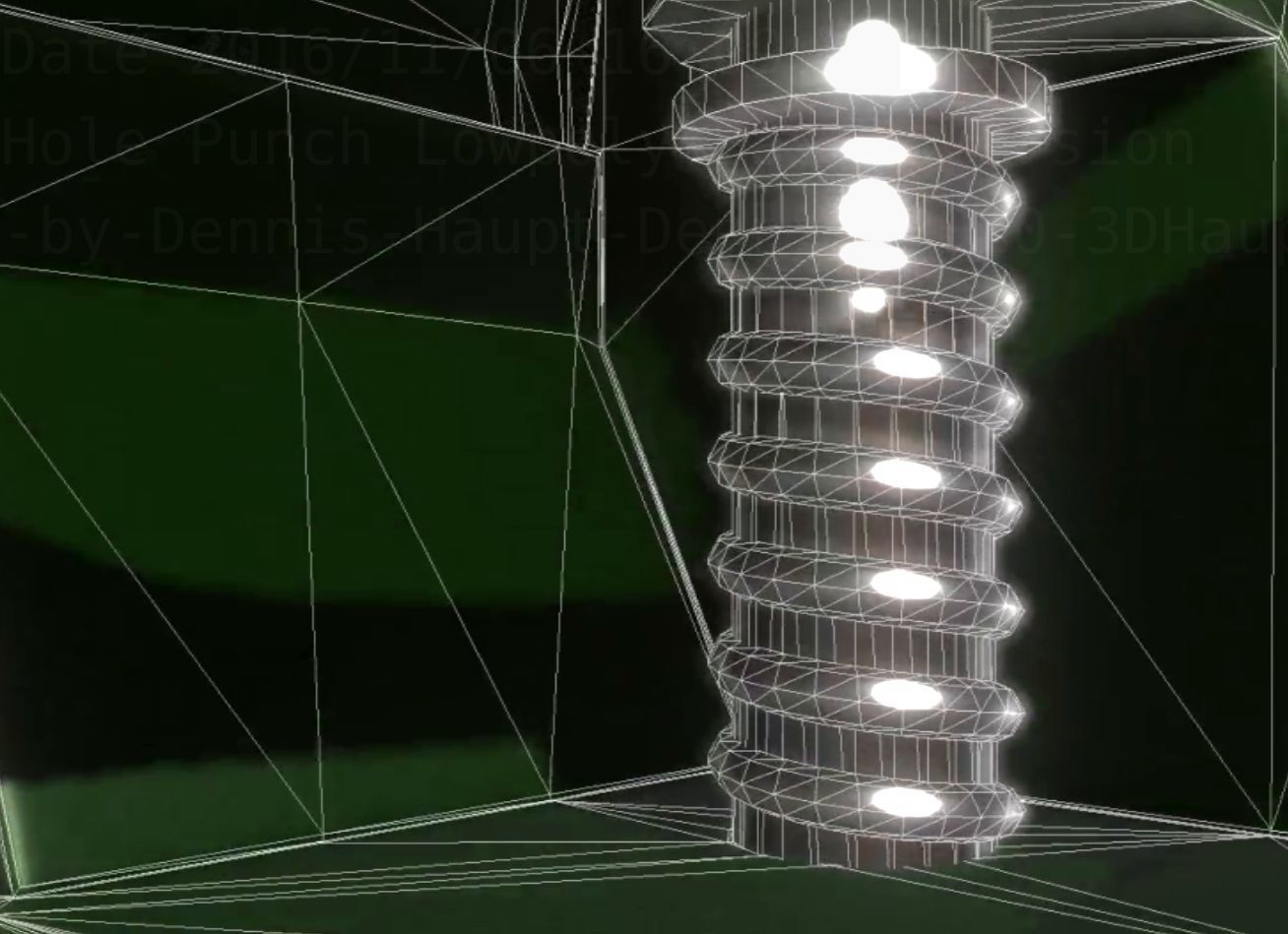 Hole Punch Pack Rigged And Animated  - Gameready - PBR Low-poly 3D model_146