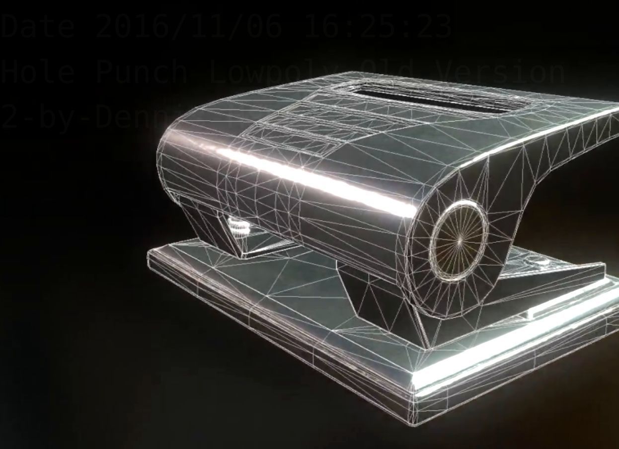 Hole Punch Pack Rigged And Animated  - Gameready - PBR Low-poly 3D model_109