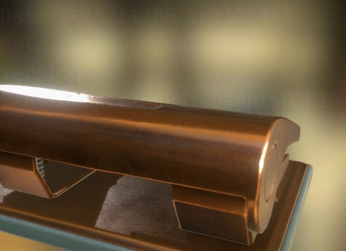 Hole Punch Pack Rigged And Animated  - Gameready - PBR Low-poly 3D model_159