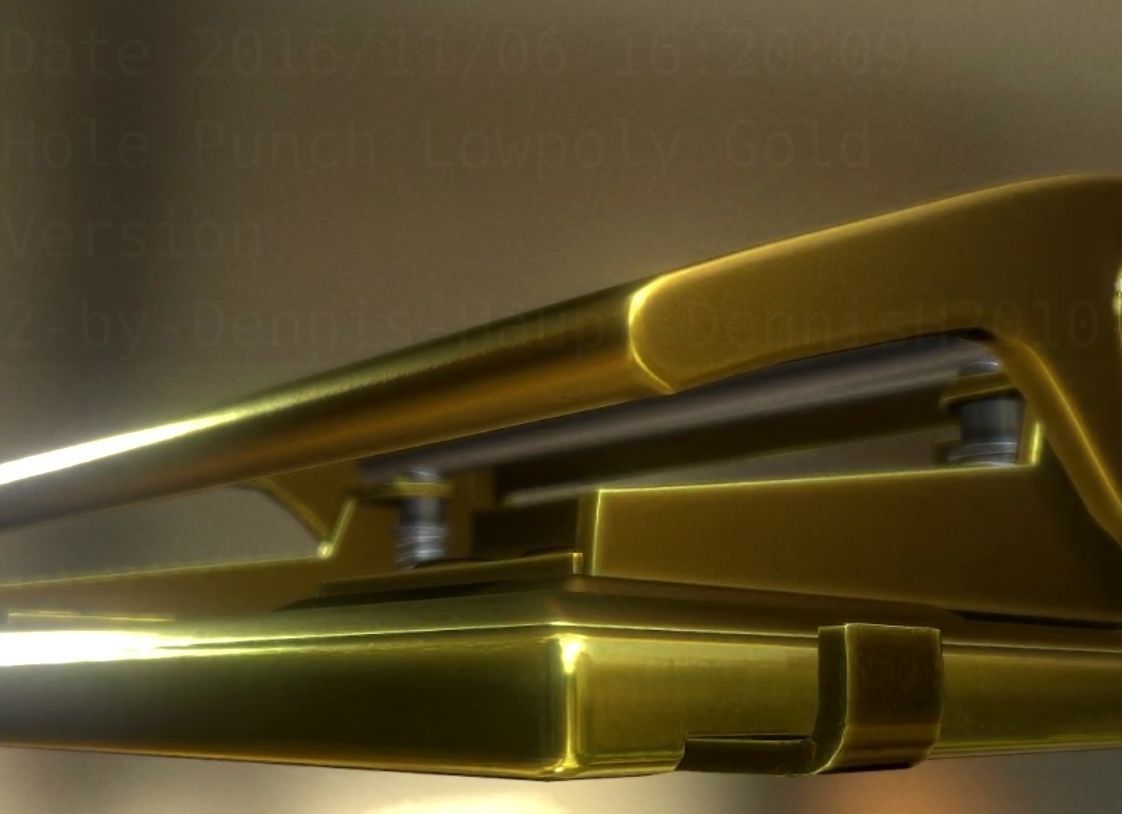 Hole Punch Pack Rigged And Animated  - Gameready - PBR Low-poly 3D model_150