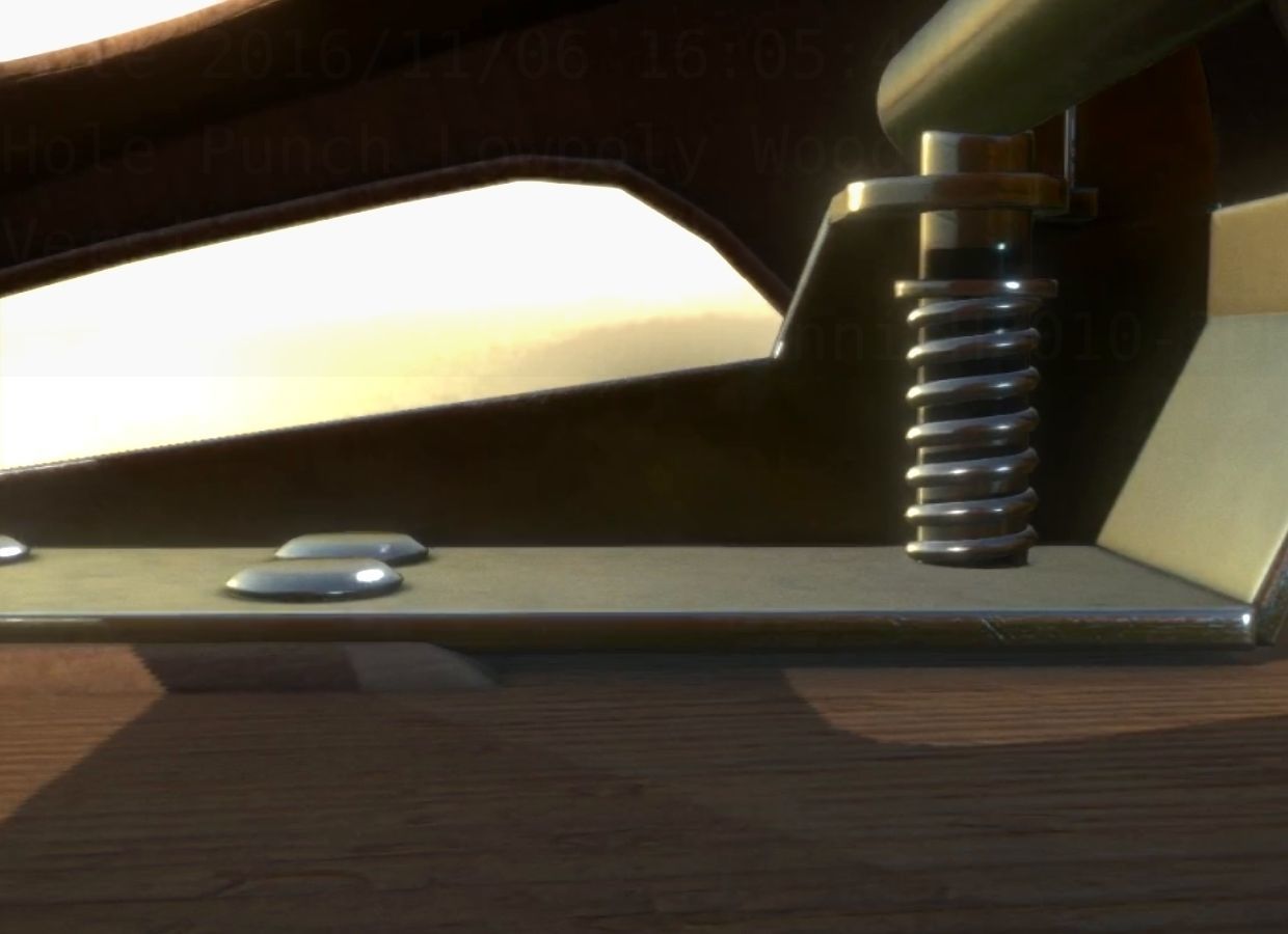 Hole Punch Pack Rigged And Animated  - Gameready - PBR Low-poly 3D model_108