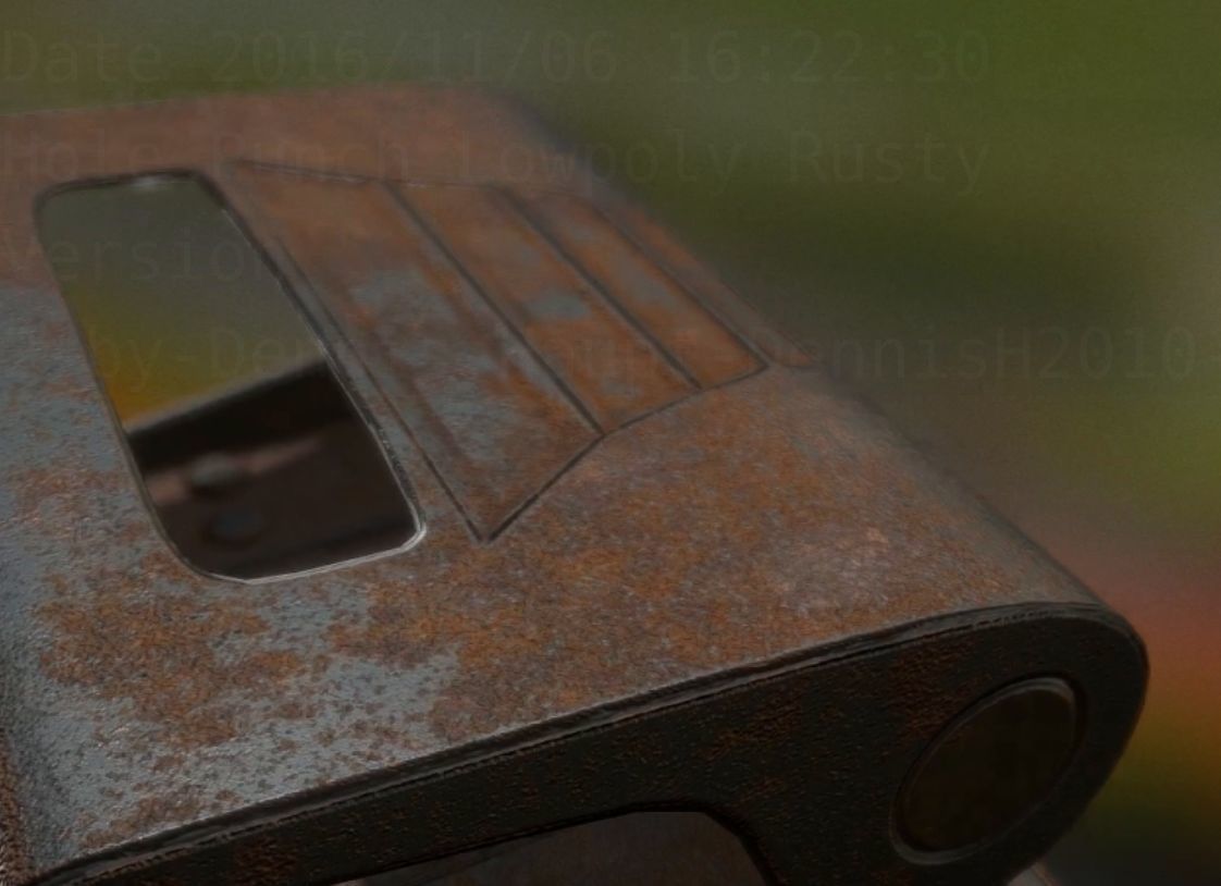 Hole Punch Pack Rigged And Animated  - Gameready - PBR Low-poly 3D model_102