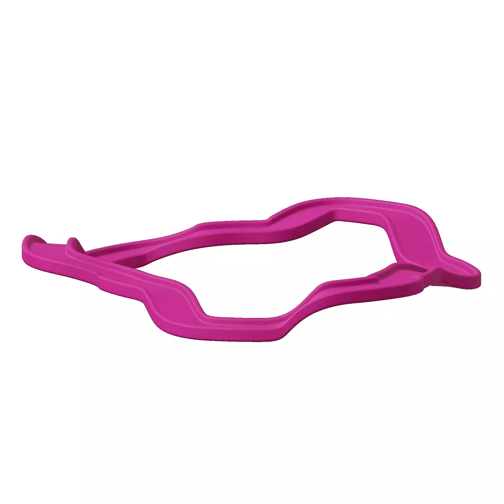 Plastic Exquisite Sports Race Track Toy 3D model_2