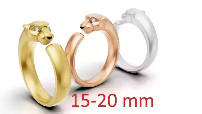 Panther Ring Small Model