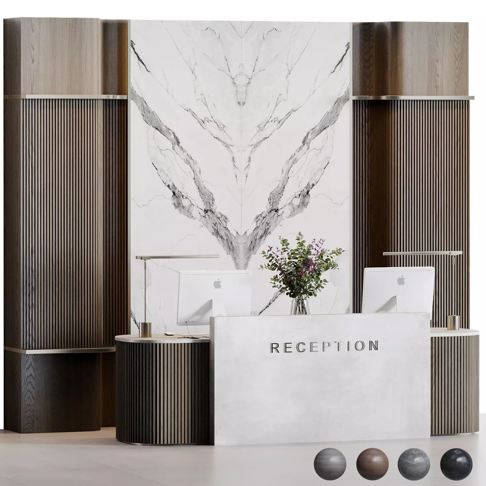 Reception Design 28 3D model