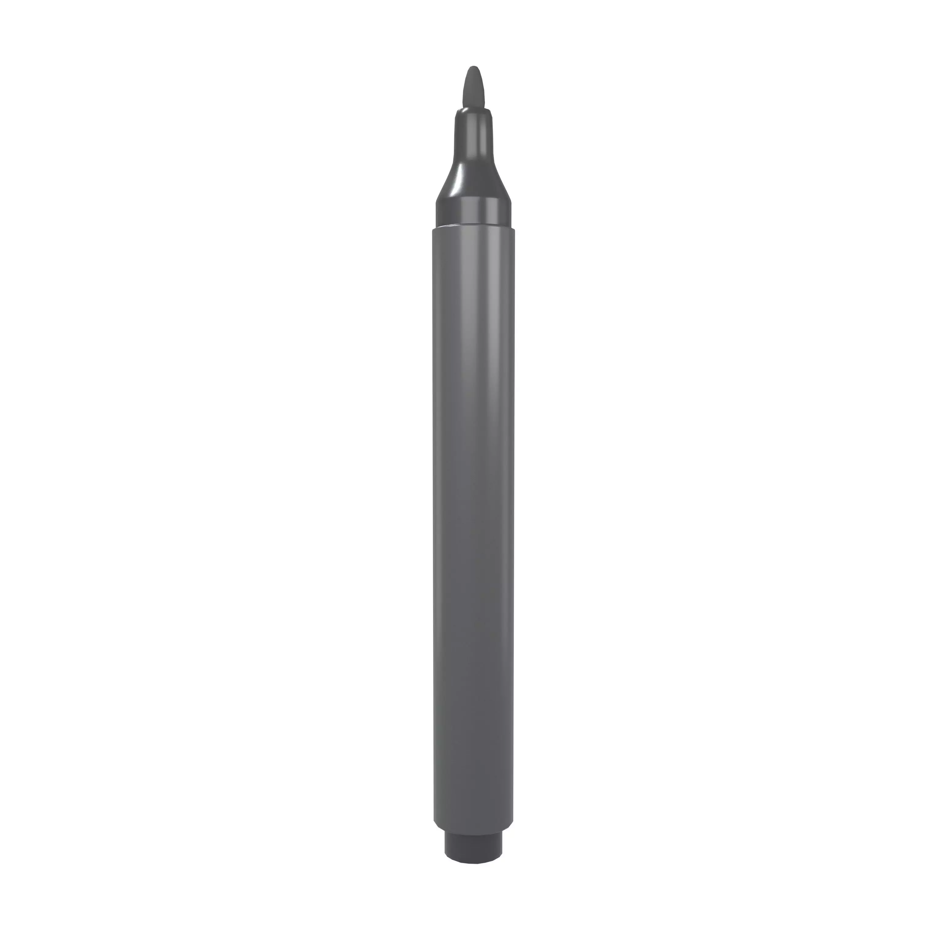 Marker Pen v1 001 Low-poly 3D model_0