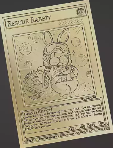 rescue rabbit yugioh deck YU-GI-OH! - (CT09-EN015) - 2012 Collectors Tins - Limited Edition From the Photon Shockwave set Yu-Gi-Oh! - Rescue Rabbit (PHSW-EN037)