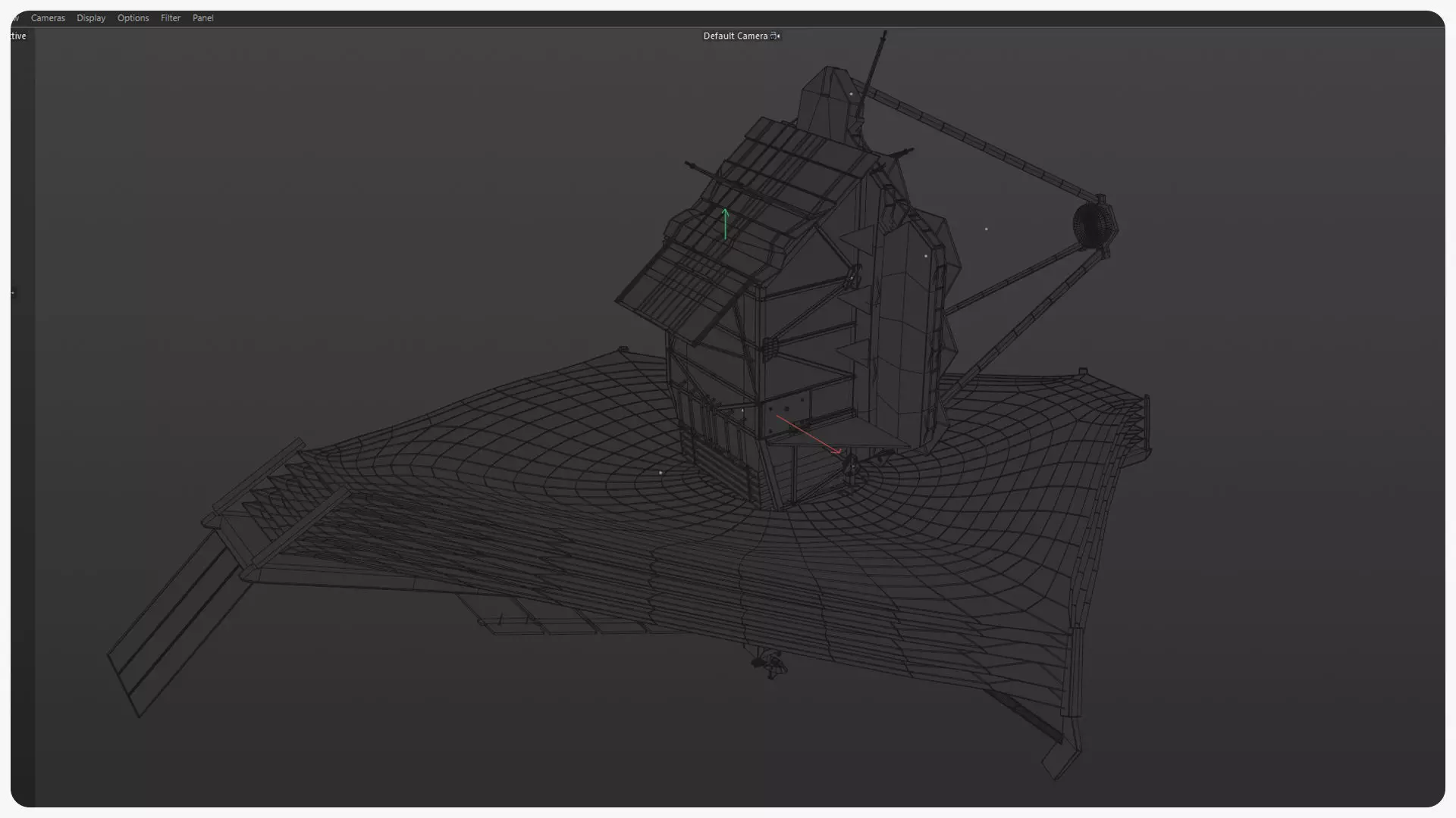 James Webb Space Telescope 3D Model for Element 3D And Cinema 4D 3D model_7