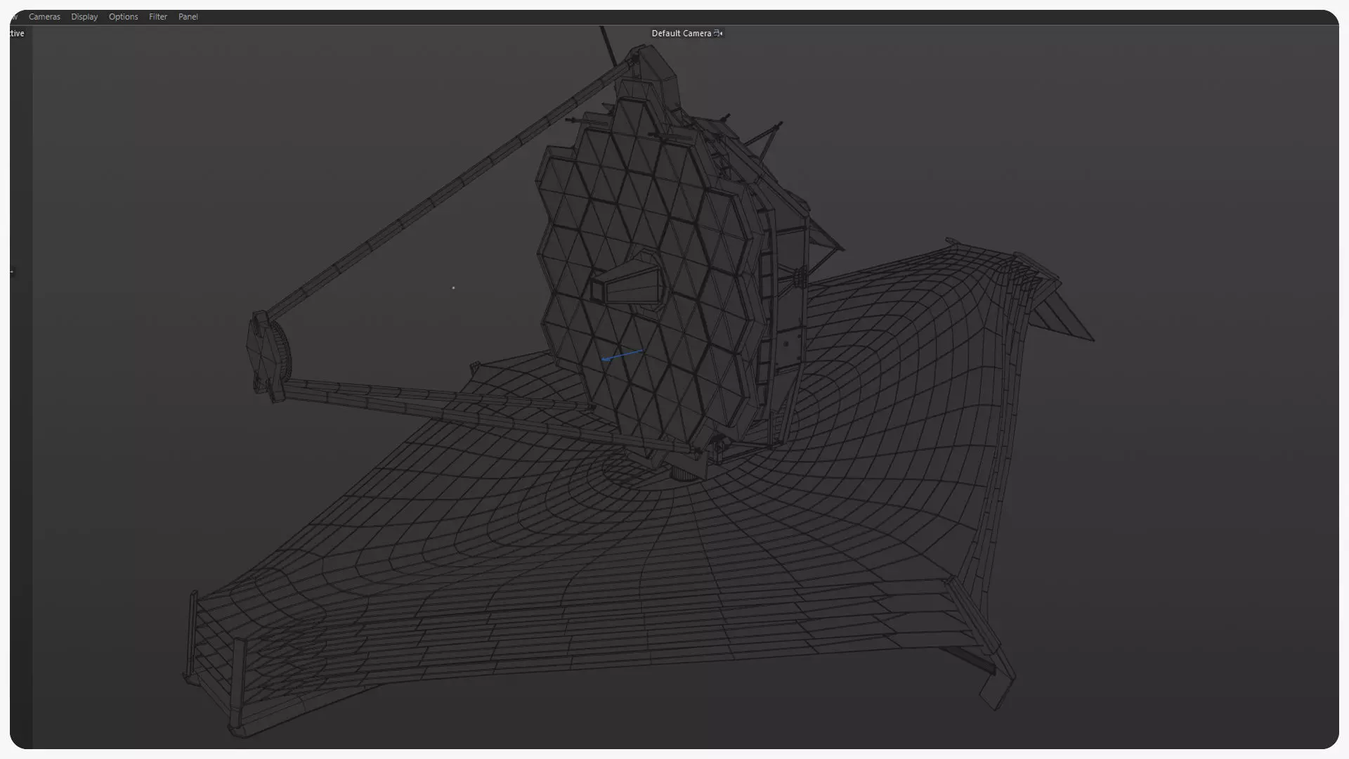 James Webb Space Telescope 3D Model for Element 3D And Cinema 4D 3D model_8