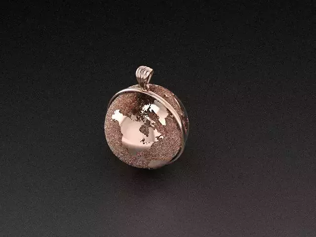 Earth Pendant Model