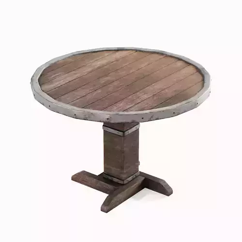 Antique Medieval Table 02