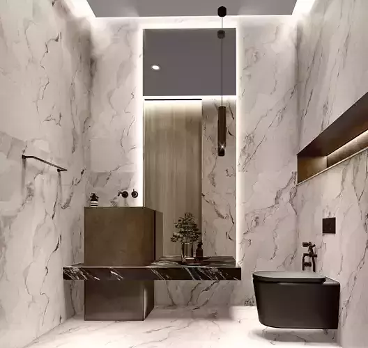 Modern Sketchup bathroom design 