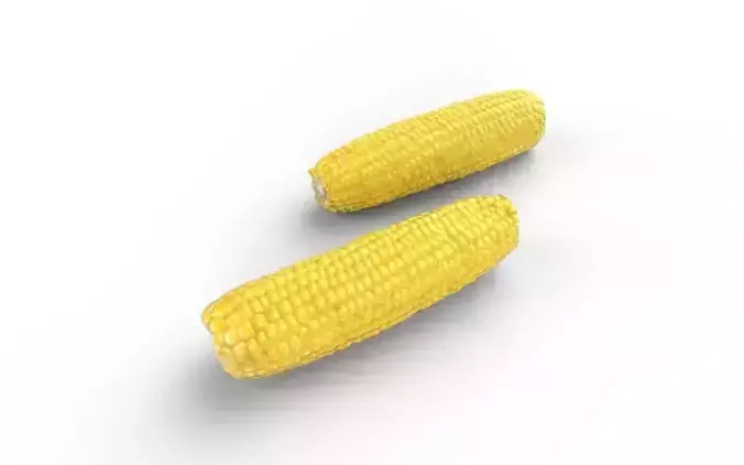Corn  M03 Low-poly 3D model 5