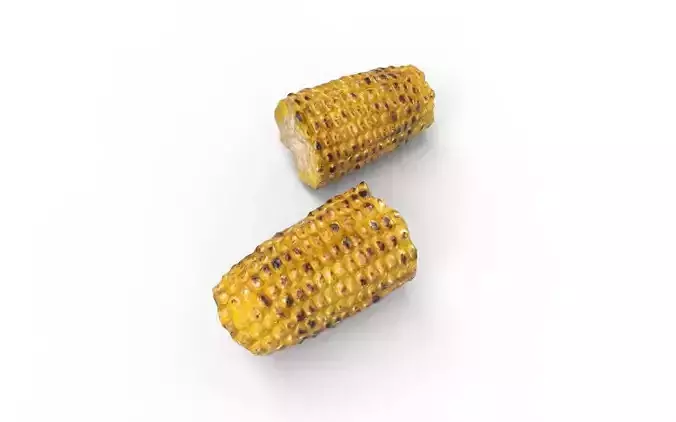 Corn  M06 Low-poly 3D model 5
