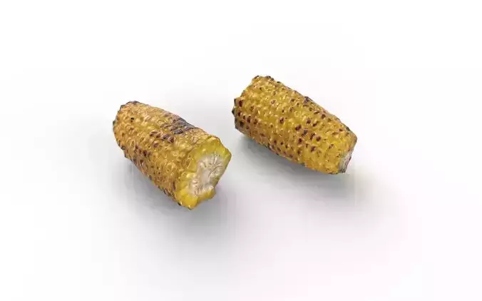 Corn  M07 Low-poly 3D model 5