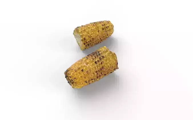 Corn  M07 Low-poly 3D model 4