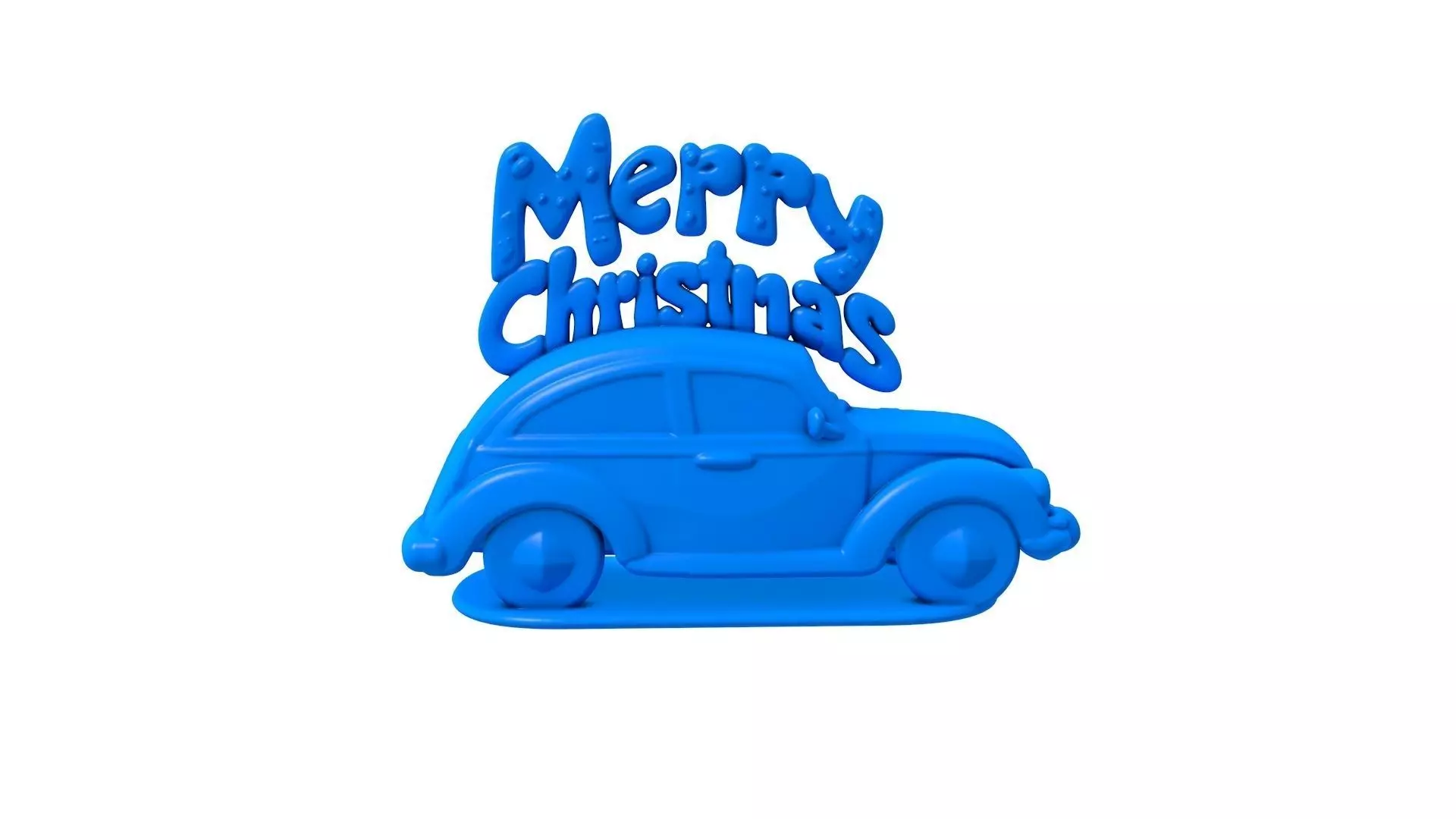 merry christmas - merry christmas stl  3D print model_0