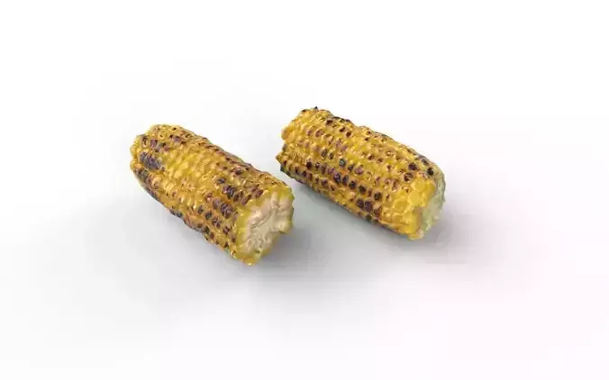 Corn  M10 Low-poly 3D model 5