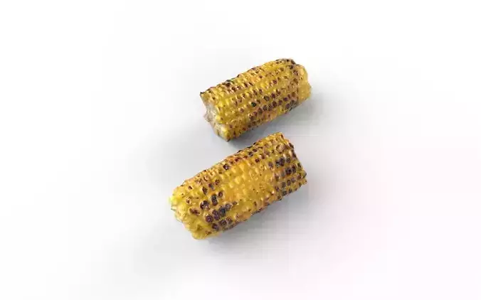 Corn  M10 Low-poly 3D model 4