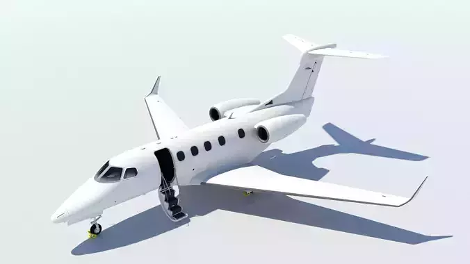 EMB-505 Phenom 300 Low Poly Static
