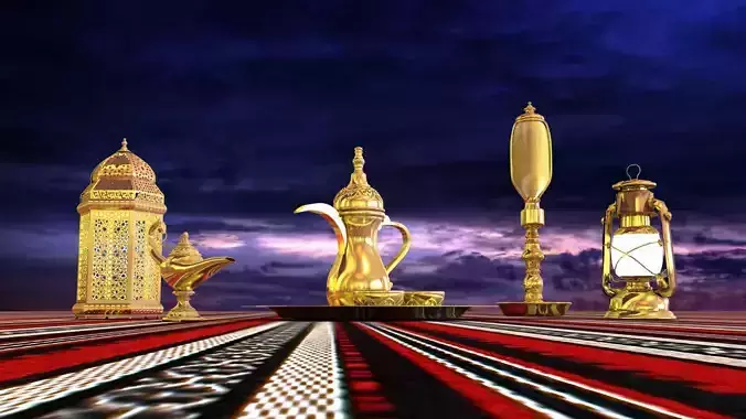 Ramadan Decoration2 3D model