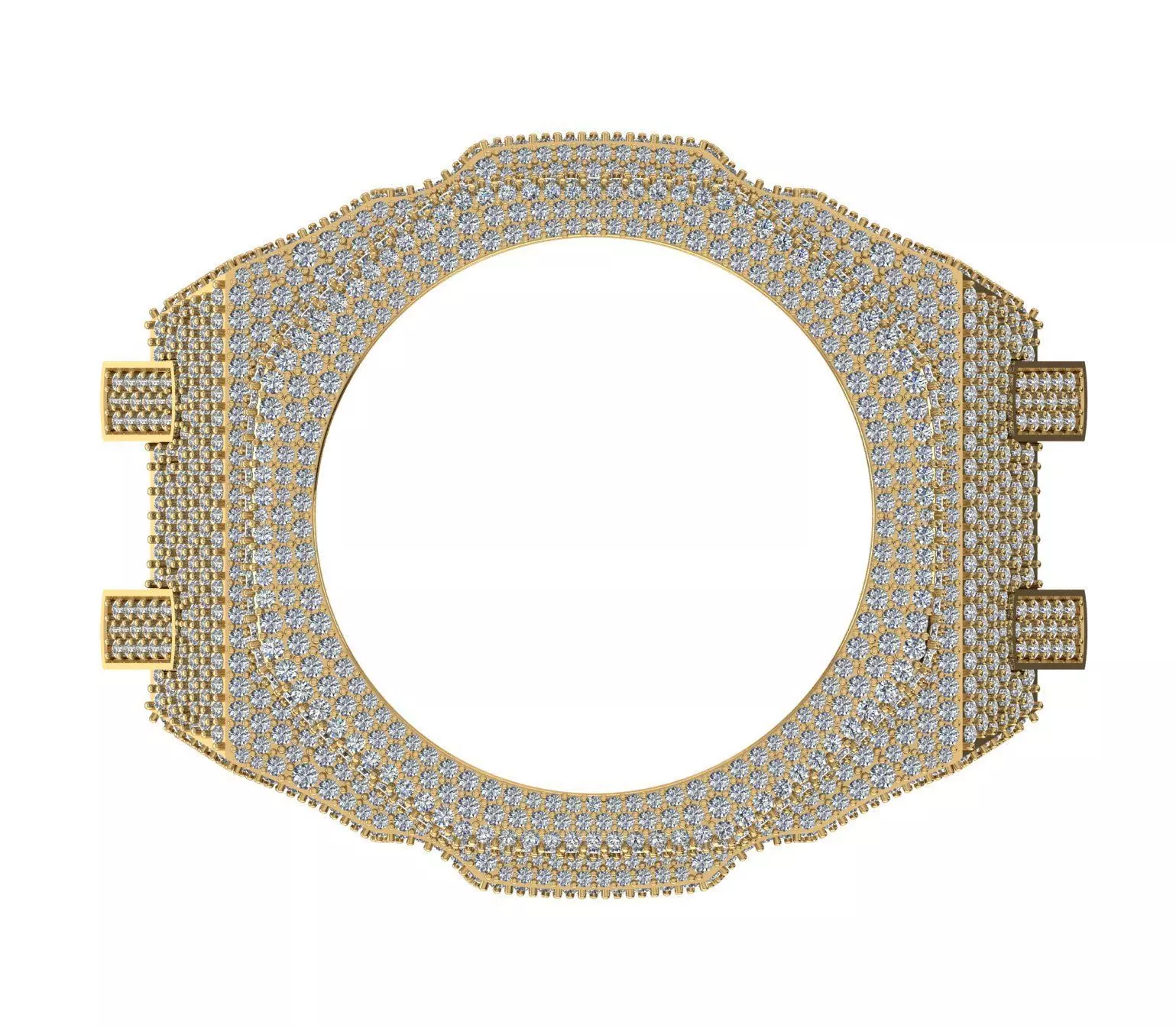 G-Shock case 3D print model AP styel  3D print model 3D print model_1